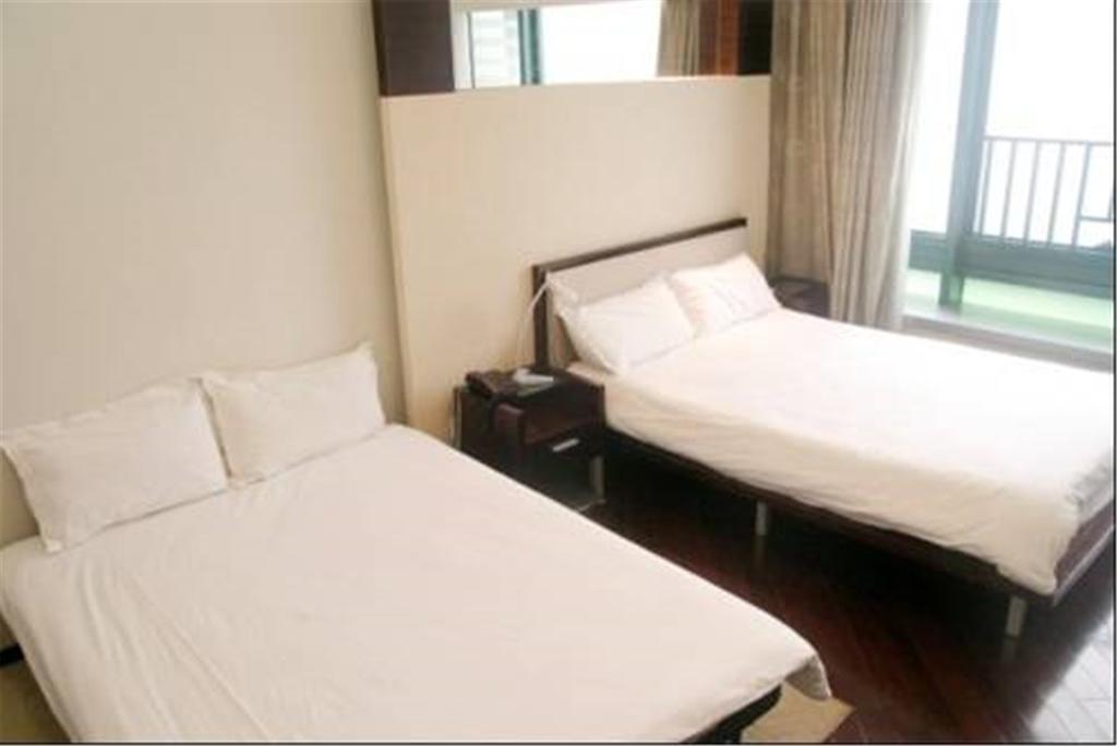 Shanghai Skiline World Union Service Apartment Eksteriør bilde