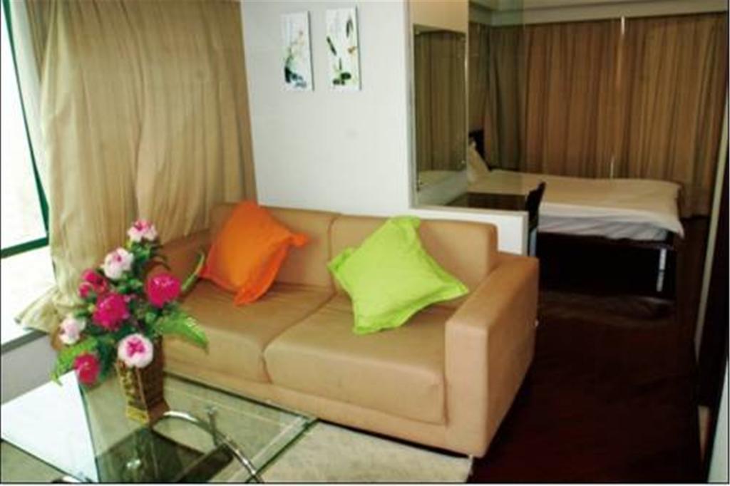Shanghai Skiline World Union Service Apartment Eksteriør bilde