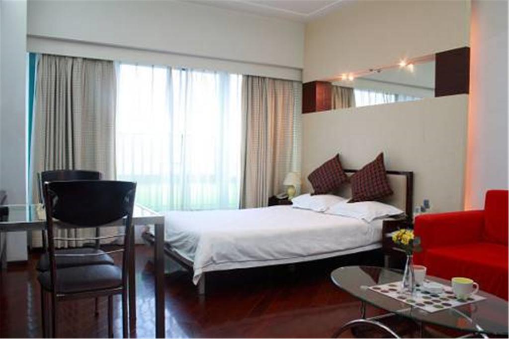 Shanghai Skiline World Union Service Apartment Eksteriør bilde