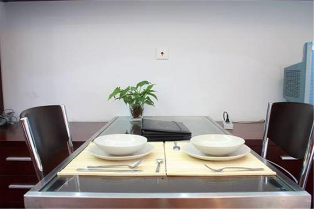 Shanghai Skiline World Union Service Apartment Eksteriør bilde