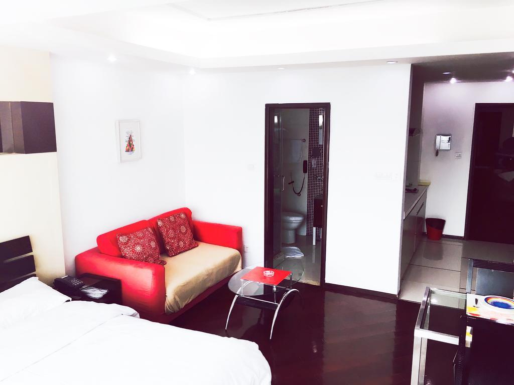 Shanghai Skiline World Union Service Apartment Eksteriør bilde