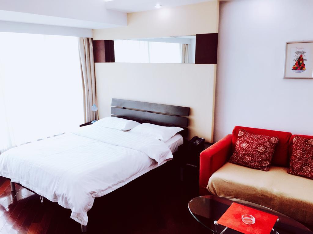 Shanghai Skiline World Union Service Apartment Eksteriør bilde