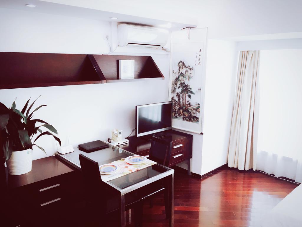 Shanghai Skiline World Union Service Apartment Eksteriør bilde