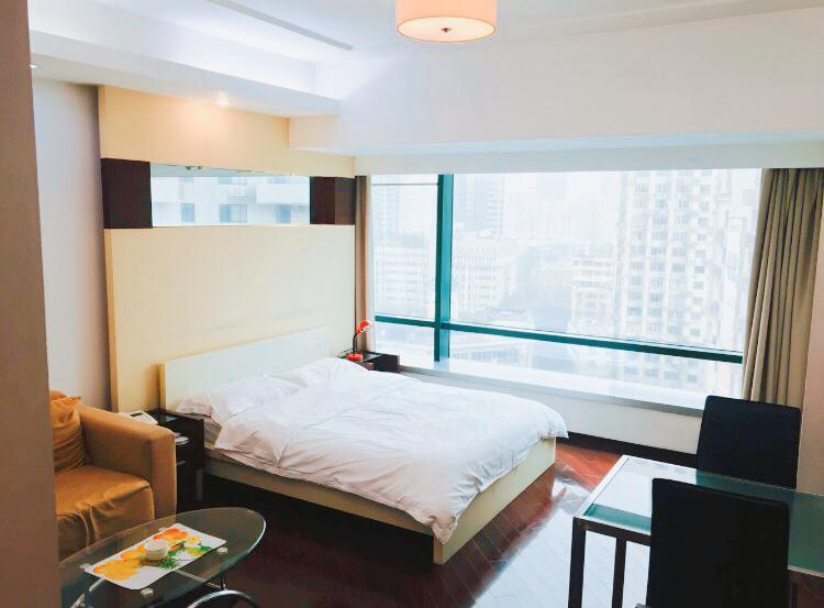 Shanghai Skiline World Union Service Apartment Eksteriør bilde
