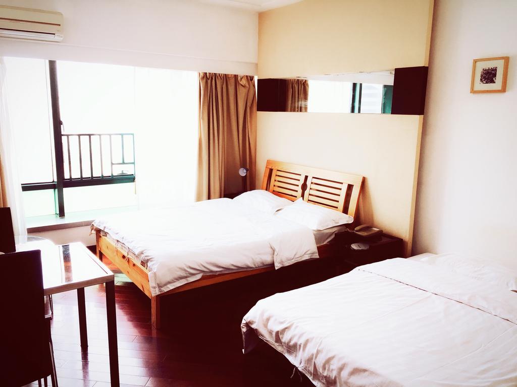 Shanghai Skiline World Union Service Apartment Eksteriør bilde