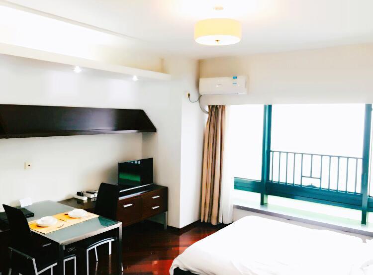 Shanghai Skiline World Union Service Apartment Eksteriør bilde
